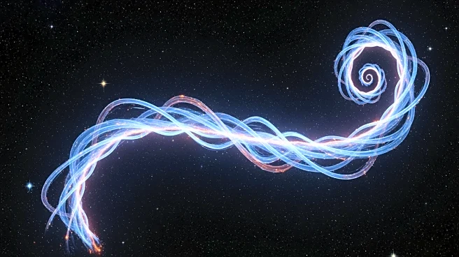 Astronomers Discover Spinning Cosmic Filament Affecting Galaxy Formation