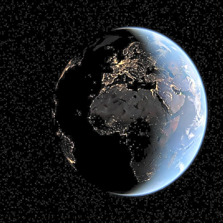 Astronaut Captures Stunning Nighttime View of Earth from ISS