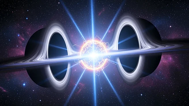 Astronomers Detect X-ray Signal from Star Torn Apart by Two Black Holes