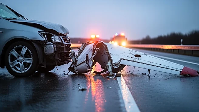 Plane Crashes into Car on I-95 in Florida, Injuring Driver