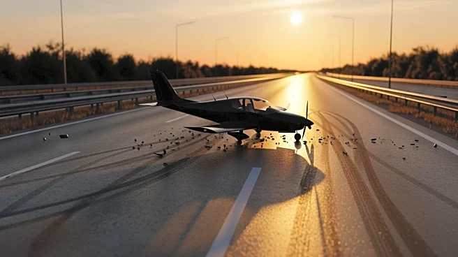 Small Plane Makes Emergency Landing on Florida Highway, Collides with Car