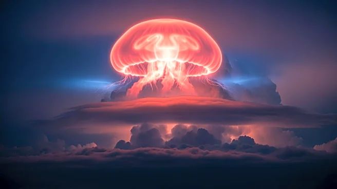NASA Explains Rare 'Red Jellyfish' Phenomenon Above Thunderstorms