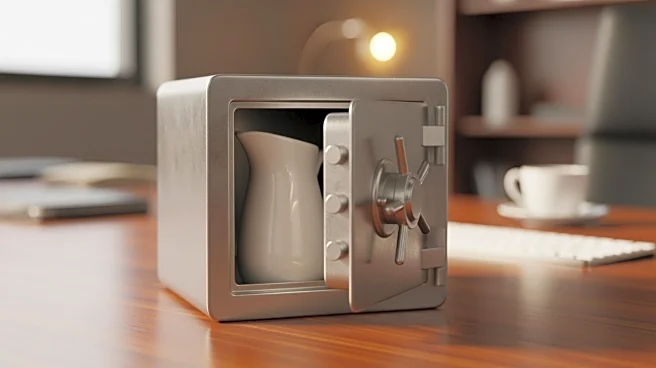 Office Worker Secures Coffee Creamer in Safe to Prevent Theft