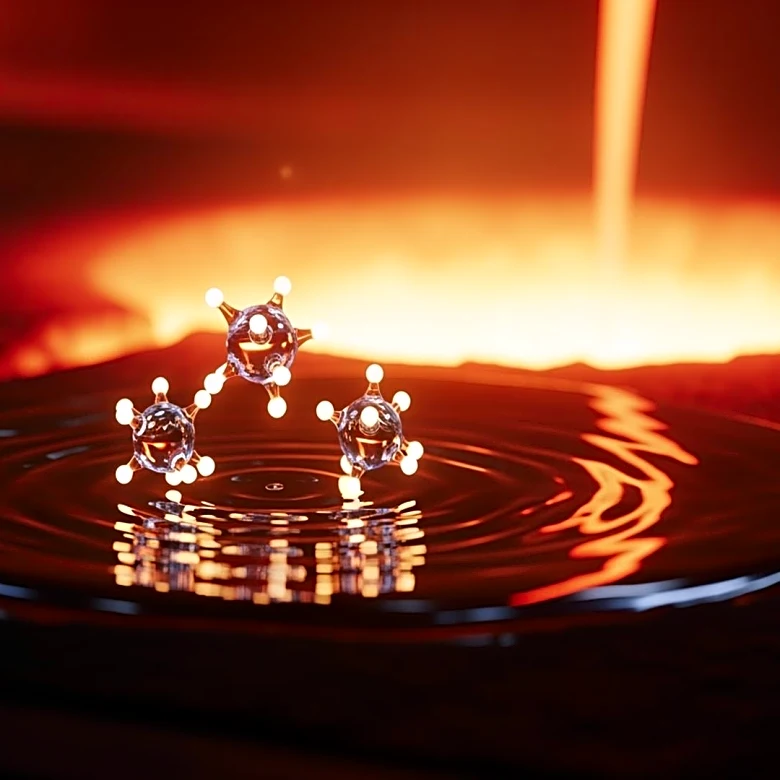 Researchers Discover Stationary Atoms in Molten Metal, Unveiling New State of Matter