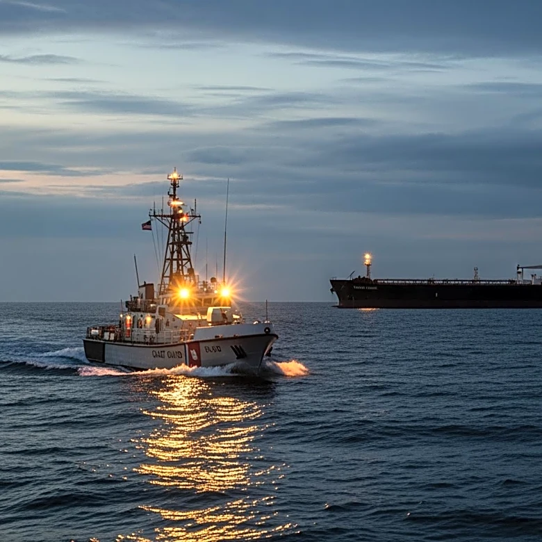 U.S. Coast Guard Conducts High-Stakes Seizure of Sanctioned Oil Tanker