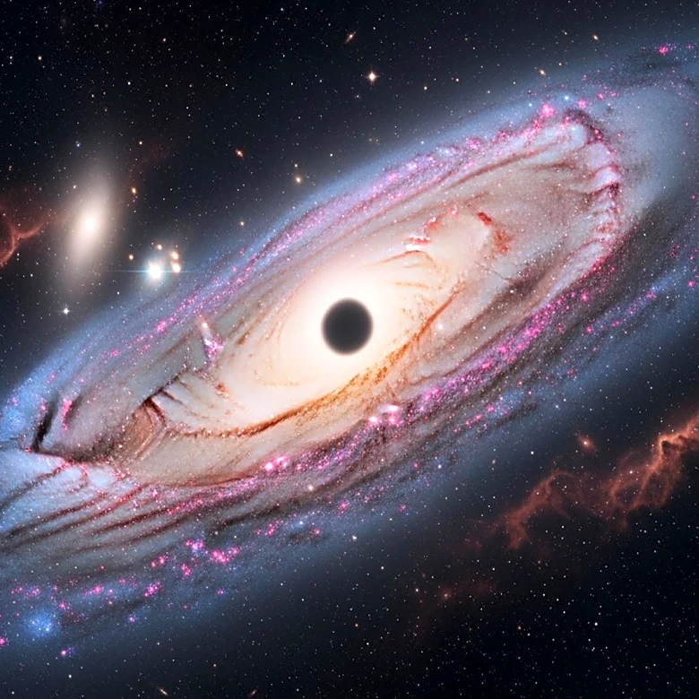 James Webb Space Telescope Detects Signs of Supermassive Black Hole in Spiral Galaxy M83