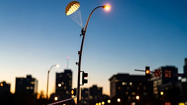 Skydiver Crash Lands on Traffic Light in Mexico City, Escapes Injury