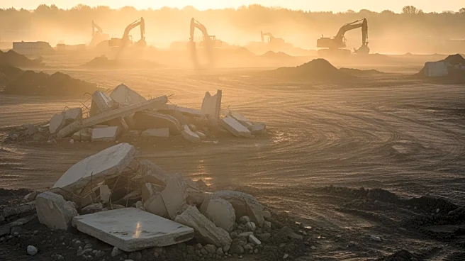 U.S. Pressures Israel to Clear Gaza Rubble Amid Reconstruction Plans