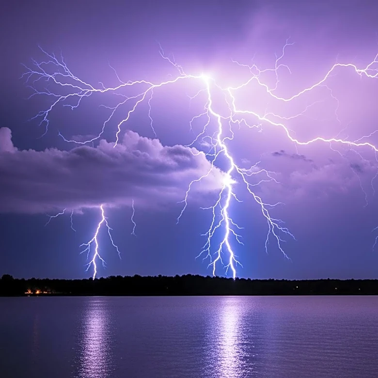 Photographer Captures Rare Lightning Phenomena Over Italy
