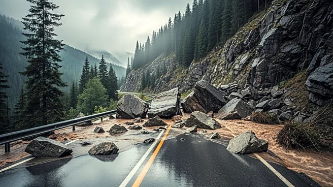 Floods and Falling Rocks Close Major Highways to Vancouver, Impacting Trade Routes