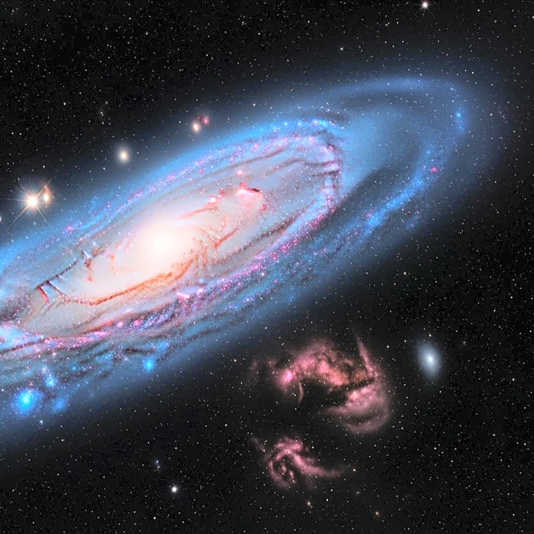 NASA's Space Telescope Advent Calendar Features Barred Spiral Galaxy NGC 5335