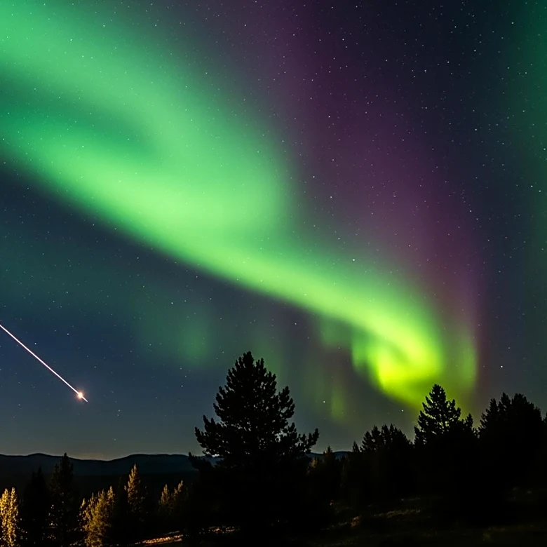 Montana Prepares for Geminid Meteor Shower Amidst Northern Lights Display