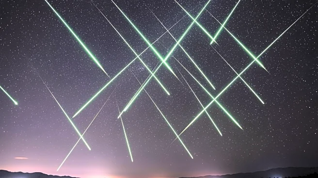 Geminid Meteor Shower Offers Stunning Display of Green Meteors