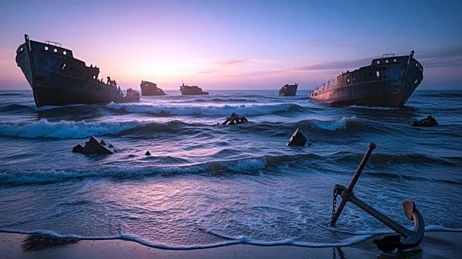 Ukraine Claims Destruction of Russian Arms Vessels in Caspian Sea Amid Tensions