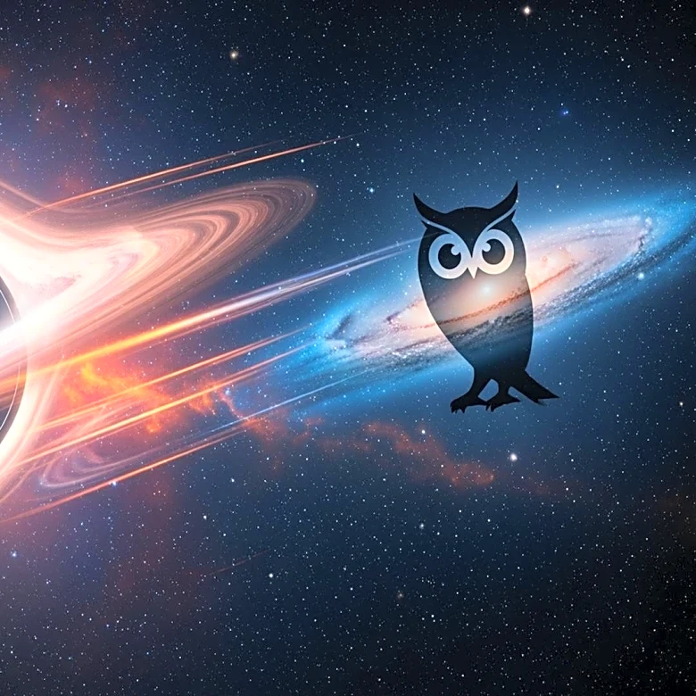 JWST Confirms First Runaway Supermassive Black Hole in Cosmic Owl Galaxy