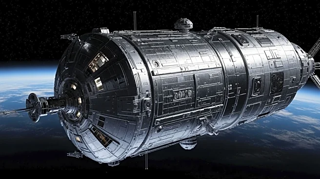 Astronauts Conduct Research and Maintenance on International Space Station