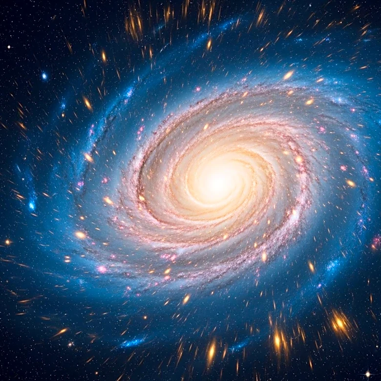 Astronomers Discover Massive Rotating Structure Influencing Galaxy Spin