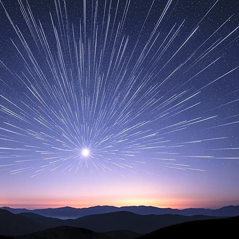 Geminid Meteor Shower Peaks, Offering Spectacular Night Sky Show