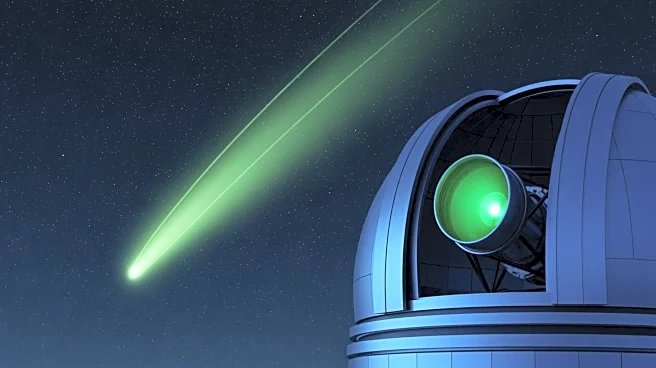 Gemini North Telescope Captures Greenish Hue of Interstellar Comet 3I/ATLAS