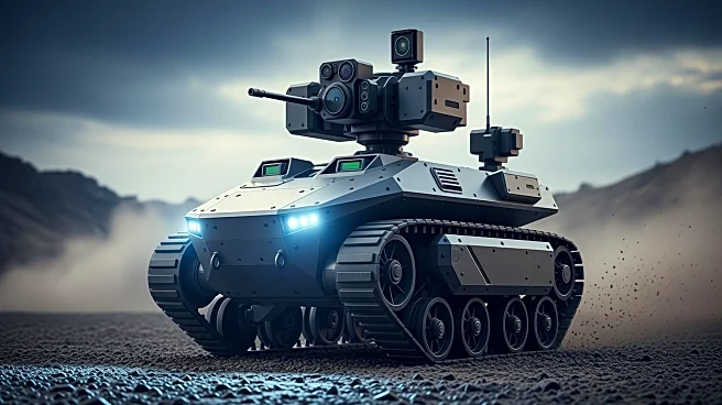 Ukrainian Intelligence Directorate Showcases New Unmanned Ground Vehicle for Combat