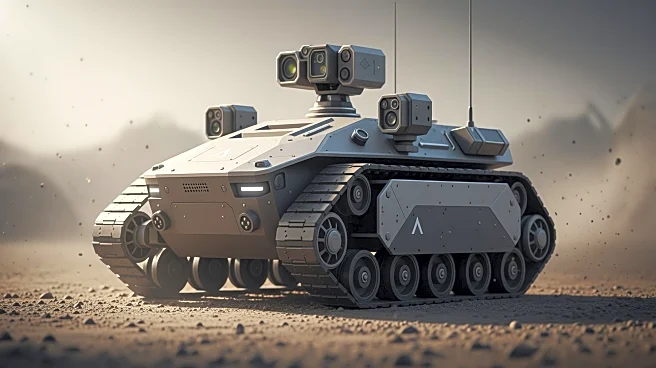 Ukraine's Intelligence Directorate Showcases New Unmanned Ground Vehicle for Combat