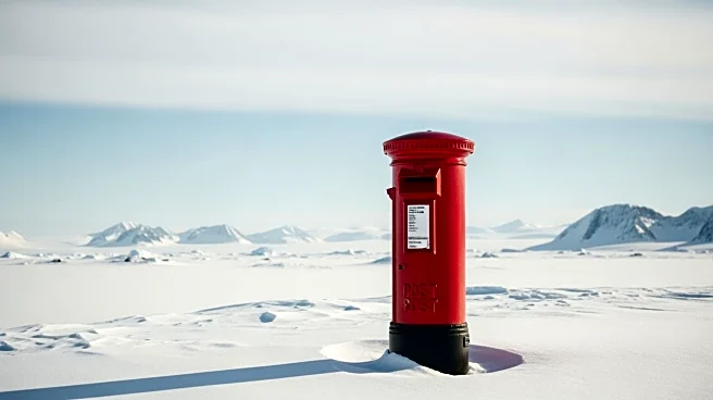 King Charles Gifts Post Box to Antarctic Research Station