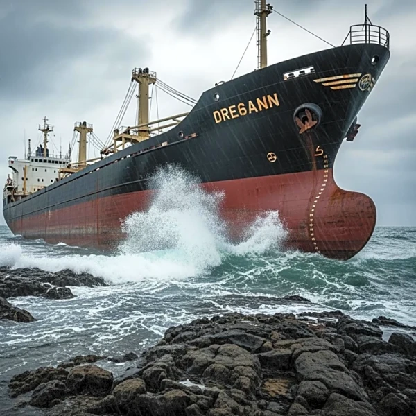 MSC Baltic III Grounded in Canada Sustains Further Storm Damage