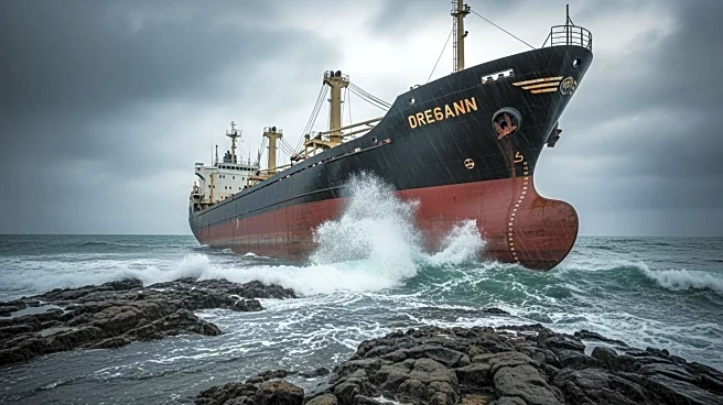 MSC Baltic III Grounded in Canada Sustains Further Storm Damage