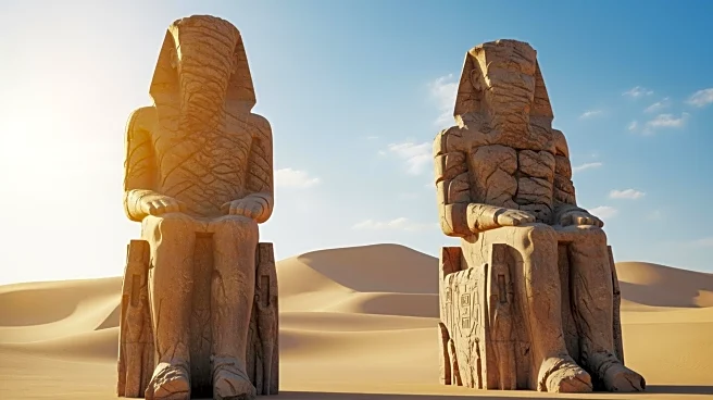 Egypt Unveils Restored Colossal Statues of Pharaoh Amenhotep III in Luxor to Boost Tourism