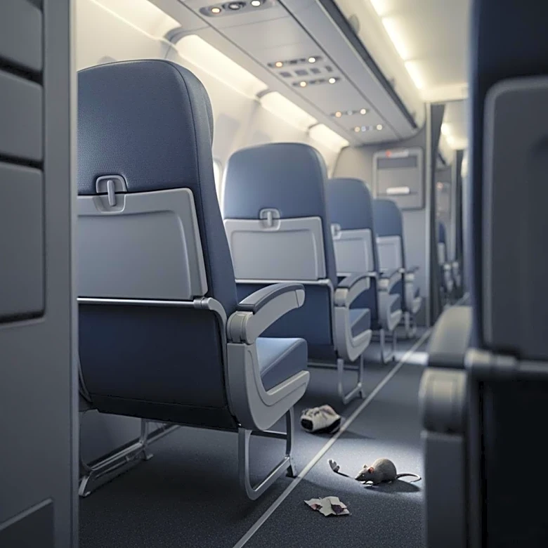 KLM Flight Disrupted by Rat Stowaway, Passengers Stranded Overnight