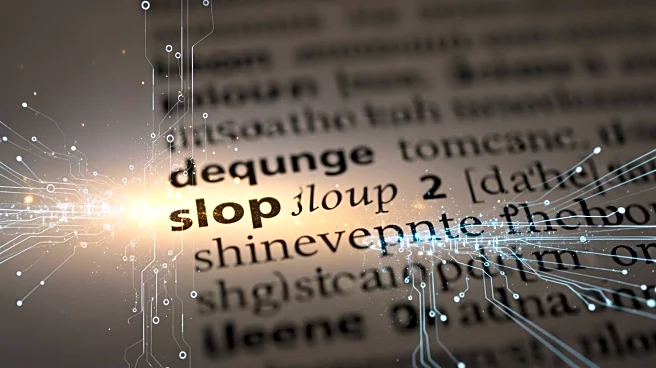 Merriam-Webster Highlights 'Slop' as 2025 Word of the Year Amid AI Concerns