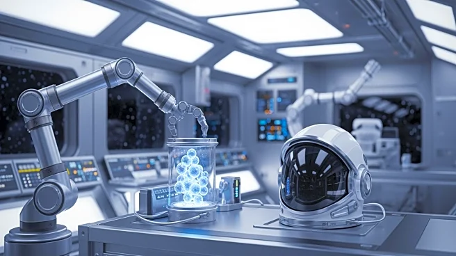 International Space Station Crew Focuses on Stem Cells, Robotics, and Spacesuit Maintenance