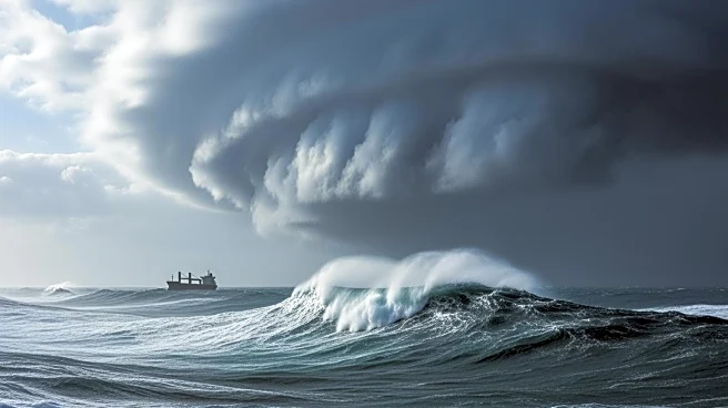 North Atlantic Shipping Disrupted by Intense Storm