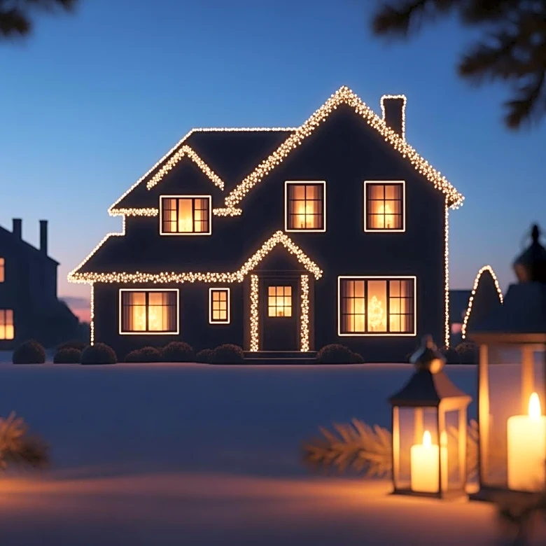 San Francisco Home's Holiday Light Display Draws Attention in Corona Heights