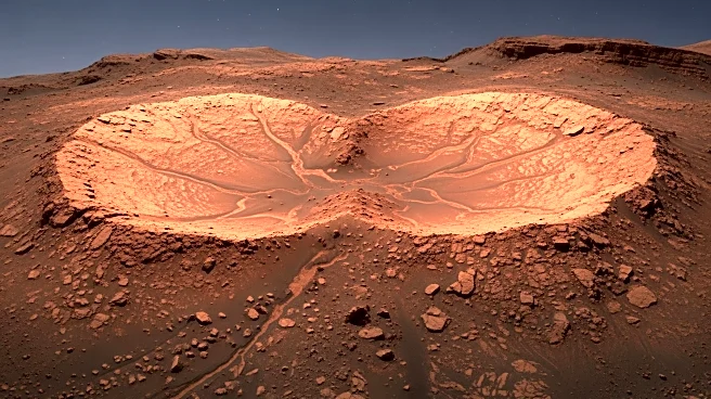 European Space Agency Unveils Mars 'Cosmic Butterfly' Crater with Traces of Ancient Water