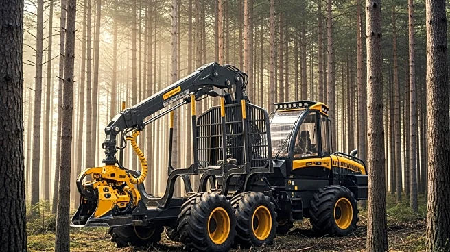 Scottish Firm Acquires UK's First Bron Forestry Machine