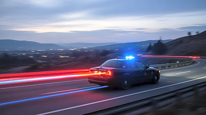 California Highway Patrol Engages in High-Speed Pursuit in San Fernando Valley
