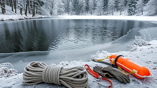 Rescue Crews Save Horse from Icy Pond in Oxford, Connecticut