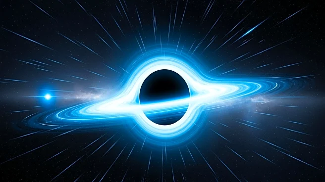 Astronomers Identify Source of Mysterious Blue Cosmic Flashes: Black Hole Star Shredding