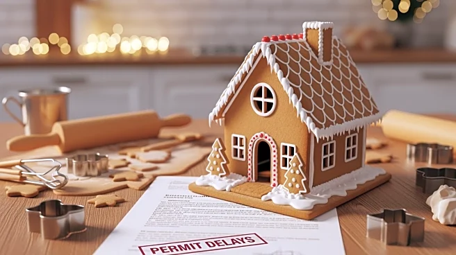 California Family Faces Permit Delays for Gingerbread House Construction