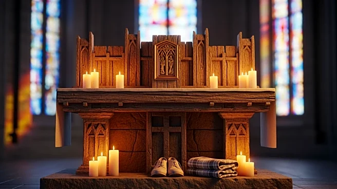 Vatican Displays Altar Featuring Homeless Man's Likeness, Highlighting Pope Francis' Focus on Homelessness