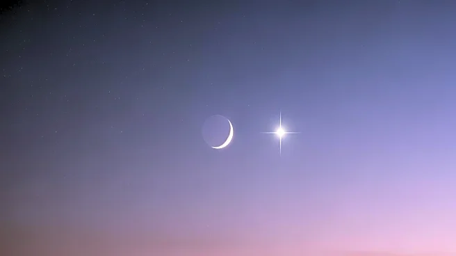 Astronomy Event: Crescent Moon and Mercury Align in Predawn Sky