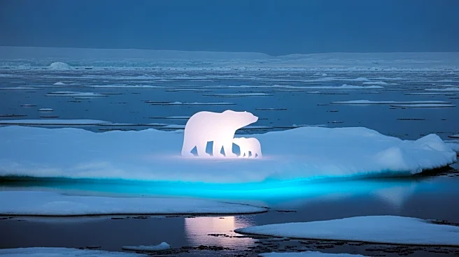 Polar Bear Adopts Abandoned Cub During Migration in Manitoba