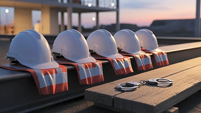 Police Arrest 30 in Raid on Construction Site for Illegal Working