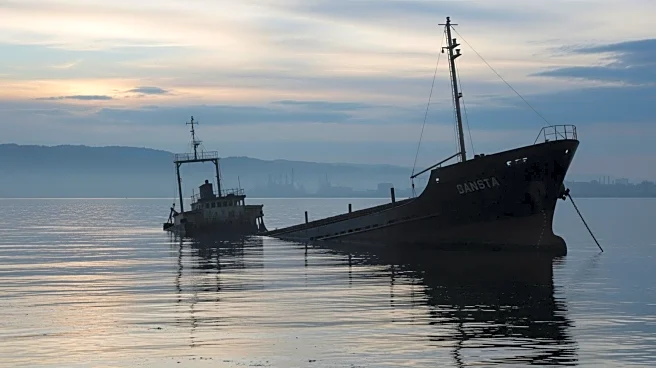 Aging Freighter Sinks at Anchor in Puerto Montt, Raising Pollution Concerns