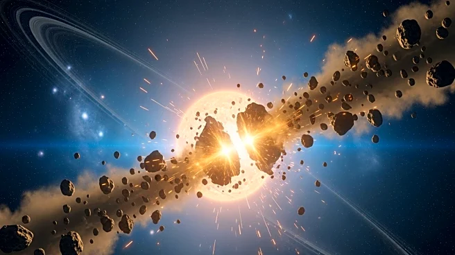 NASA's Hubble Observes Asteroid Collisions in Fomalhaut System, Challenging Exoplanet Detection