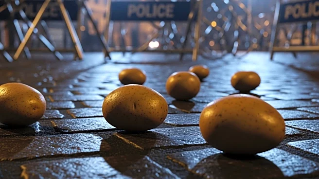 Farmers Protest EU-Mercosur Trade Deal by Pelting Police with Potatoes