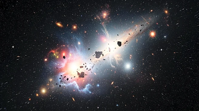 Hubble Space Telescope Captures Aftermath of Cosmic Collisions Near Fomalhaut