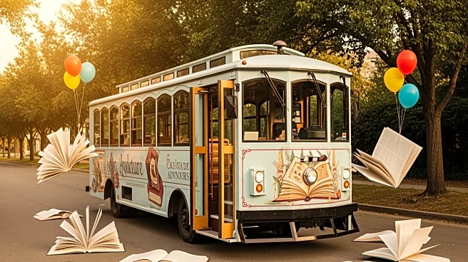 Baltimore Librarian Creates Storybook Adventure with Themed Trolley for Students