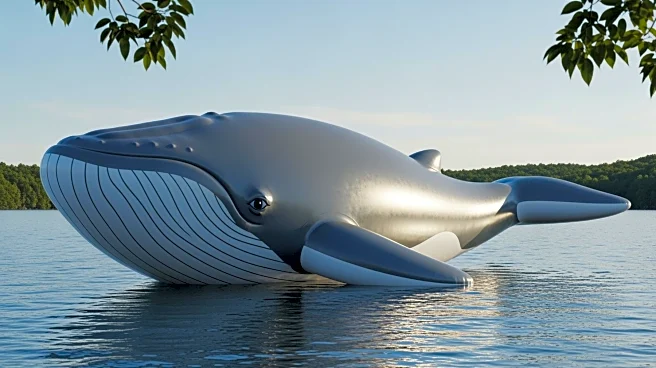 Educator Uses 43-Foot Inflatable Whale for Innovative Lessons in Maine